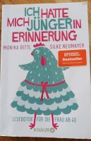 Buch " Ich hatte mich jünger in Erinnerung " Niedersachsen - Hanstedt Vorschau