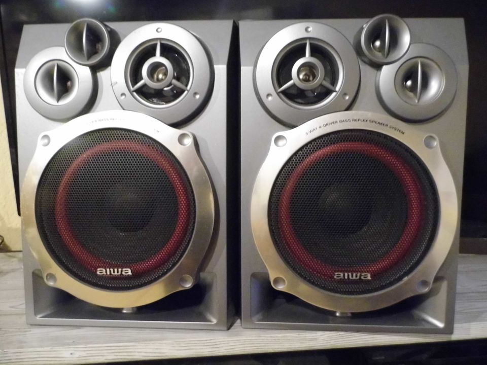 2x Aiwa speaker sx-nf40 / Lautsprecher,   VERSANDFREI in Doberlug-Kirchhain