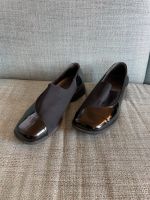 Gerwinia Halbschuhe Ballerina Leder Schwarz Gr. 37 Baden-Württemberg - Karlsruhe Vorschau