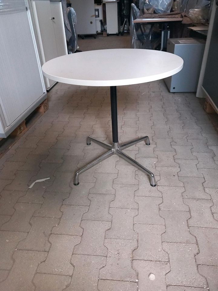 Vitra Konferenztisch Eames Contract Table rund Durchmesser 70 cm in Viersen