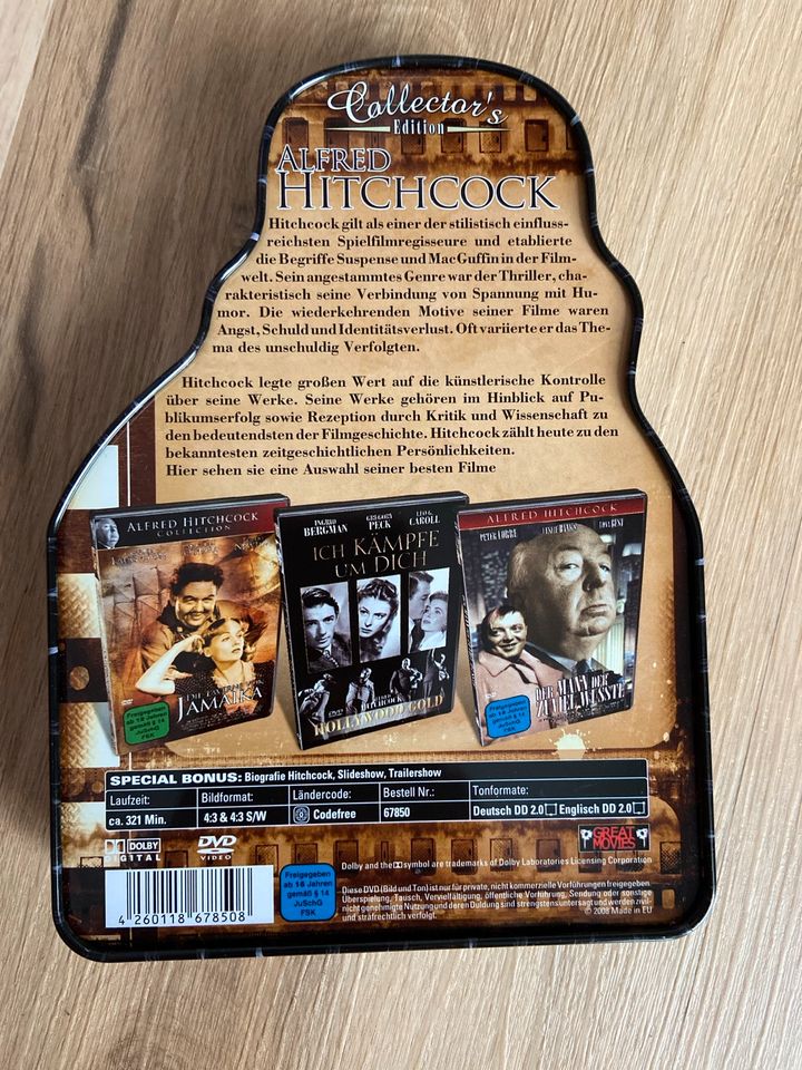 inkl Versand, DVD, Hitchcock, Collectors Edition in Aschersleben