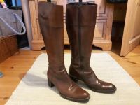 Stiefel, Glattleder, Gr. 39, nussbraun Nordrhein-Westfalen - Lienen Vorschau