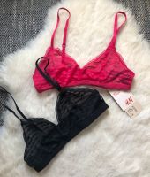 H&M Softbra BH Set mit Herzen, Gr. 36 / S, Neu mit Etikett Bayern - Schwarzenbach a d Saale Vorschau