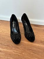 Neuw. Nieten High Heel, Gr .39, Peeptoes LimeLight Baden-Württemberg - Mannheim Vorschau