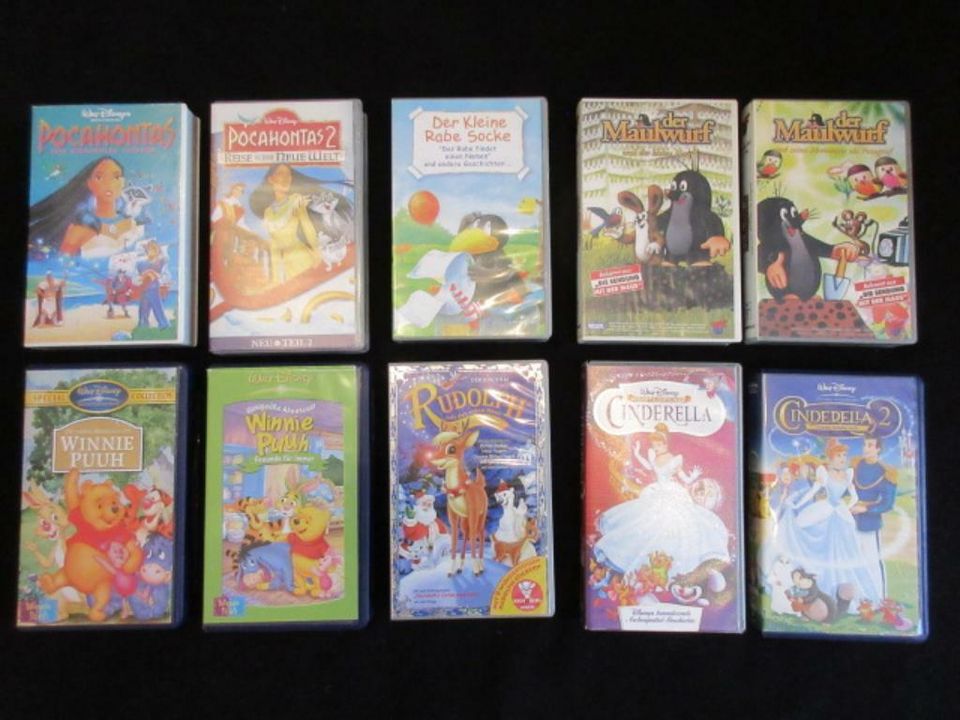 Walt Disney, VHS Sammlung 65 Stück in Peiting