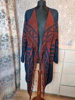 Vero Moda Strickjacke zipfel lang blau Rost M 38/40 Brandenburg - Leegebruch Vorschau