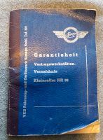 Garantieheft KR 50, Januar 1962 mit HO Kassenbon Sachsen-Anhalt - Dessau-Roßlau Vorschau