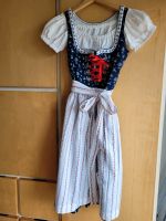 Dirndl dunkelblau mit Schürze und Bluse gebraucht Bayern - Rosenheim Vorschau