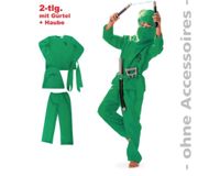 FRIES Kostüm "Green Ninja" mit Hose Gürtel Maske Größe 152 Hamburg Barmbek - Hamburg Barmbek-Süd  Vorschau