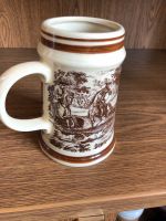 DDR Bierkrug Beer Stein Jagdmotiv Neu Sachsen - Königswalde Vorschau