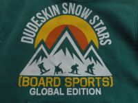 DUDESKIN Snow Stars Hoodie Gr. 116/122 5/6 YRS grün Board Sports Baden-Württemberg - Plankstadt Vorschau