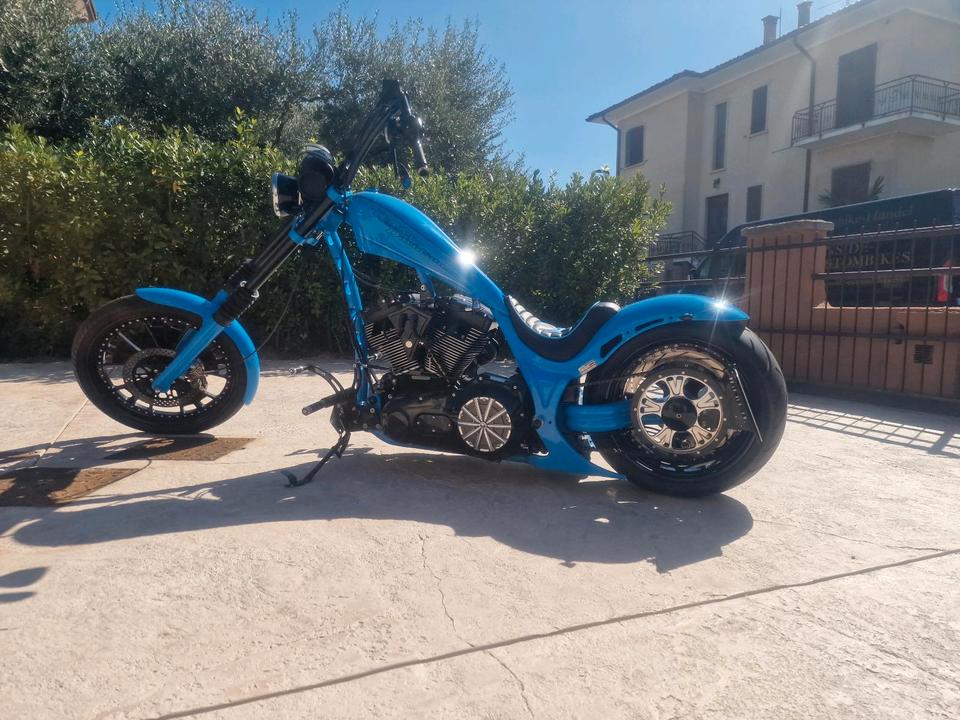 Exclusives Custombike Chopper Harley Davidson  Tausch möglich in Waldenburg