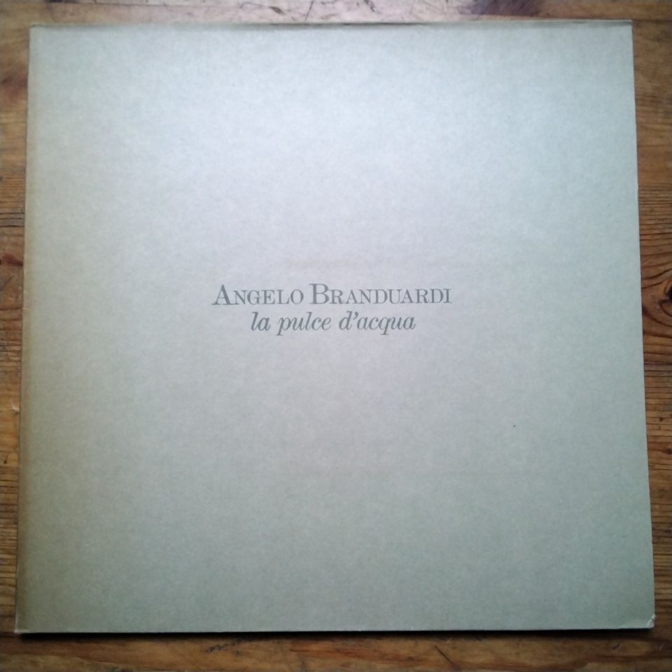 Angelo Branduardi la pulce d'acqua LP 1977 Vinyl near mint Italo in Kiel