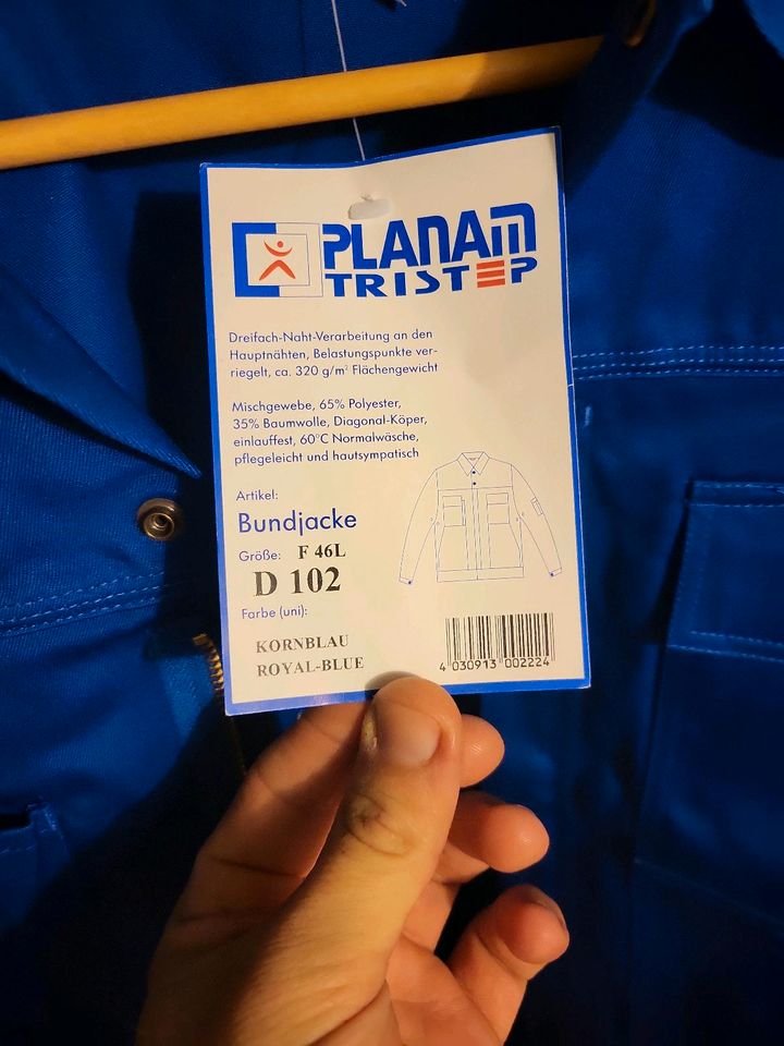 NEUE Jacke xl / xxl Arbeitsjacke , Elektroniker, Elektriker blau in Braunschweig