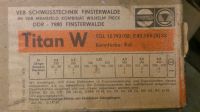 Schweißelektroden Titan W 3,25mm x 450mm DDR Sachsen - Lugau Vorschau