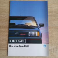 VW Polo G40 Prospekt 1991 Baden-Württemberg - Langenau Vorschau