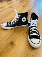 Converse Chucks schwarz/Glitzer Nordrhein-Westfalen - Kerken Vorschau