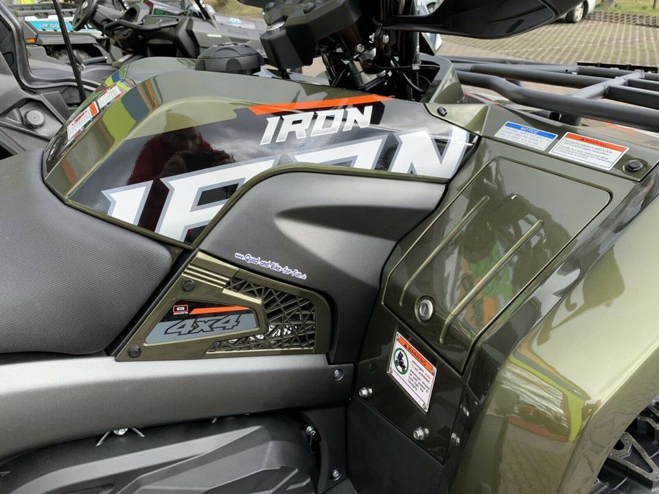 Frühlingsaktion ATV Quad Goes Iron 450 ltd. Grey/Green in Waltershausen