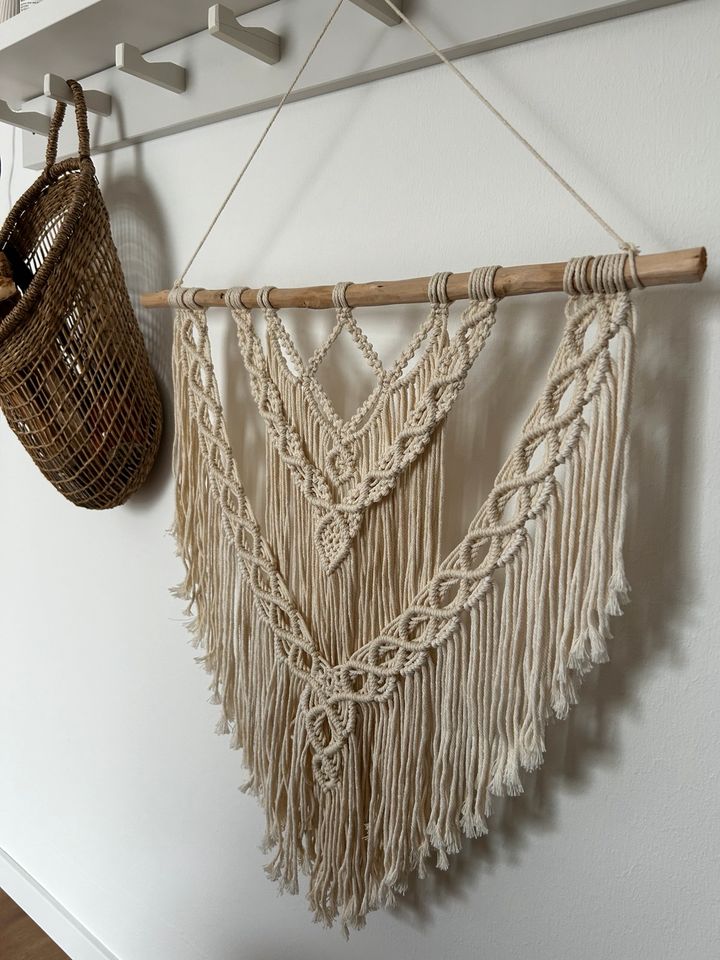 handmade Makramee handgefertigt Wandbehang boho hygge in Handorf