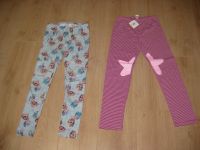 Zwei Leggings (ELSA Disney / gestreift) Gr 140 Baden-Württemberg - Deckenpfronn Vorschau