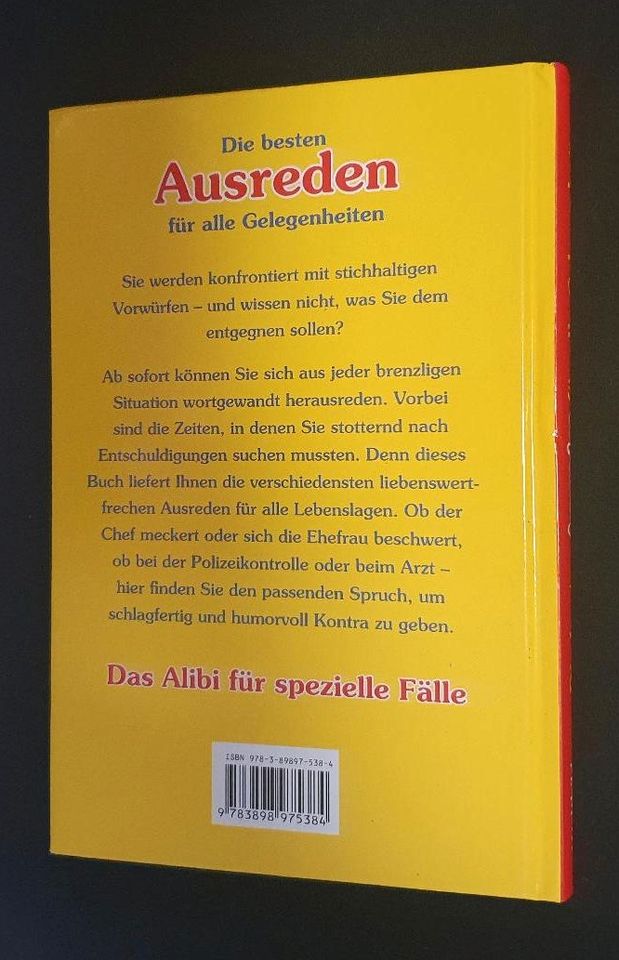 "Die besten Ausreden für alle Gelegenheiten" Buch in Dunningen