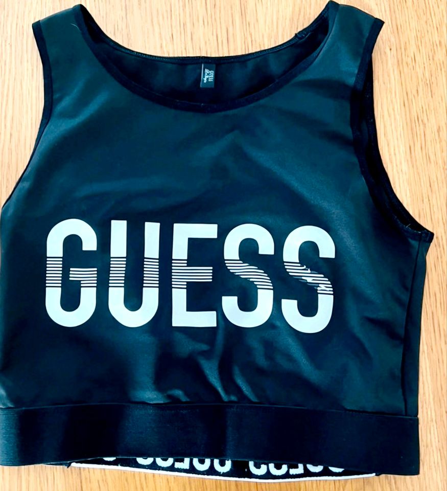 Guess Damen Top shirt schwarz gr 36 Neuwertig in Spiesen-Elversberg