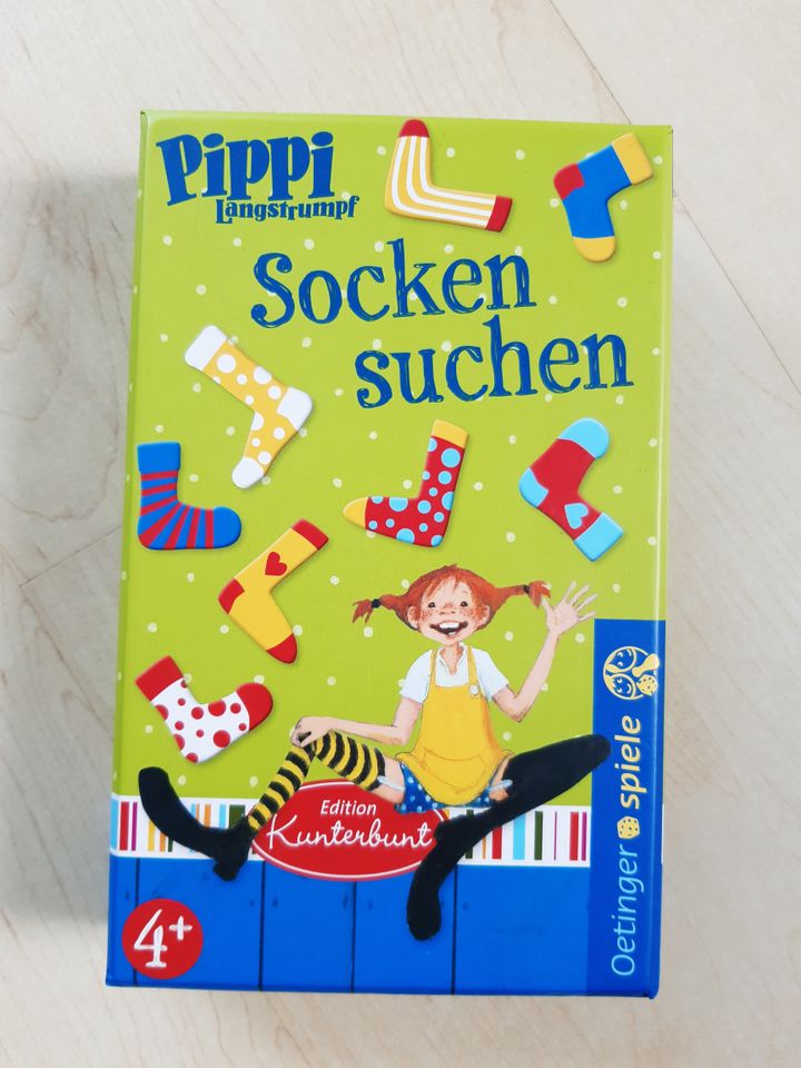 Pippi Langstrumpf Spiel "Socken suchen" Oetinger in Hilden