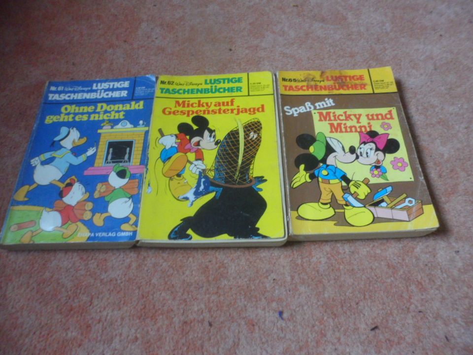 44 x Walt Disneys " Lustige Taschenbücher " . Erstausgaben . in Lehrte