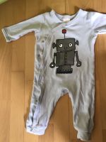 Schlafanzug, Roboter, Gr. 68, h&m, blau Harburg - Hamburg Neugraben Vorschau