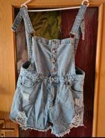Kurze Latzhose Jeans Shorts von Shein Größe 40 Bayern - Herrieden Vorschau