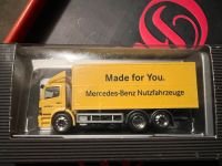 Mercedes Atego Modellauto Herpa 1:87 Gelb IAA 2000 Berlin - Tempelhof Vorschau