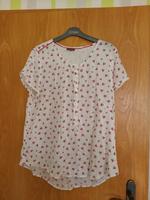 sommerliches T- Shirt Bluse Gr. 42 Melonen Urlaub street one Hessen - Melsungen Vorschau