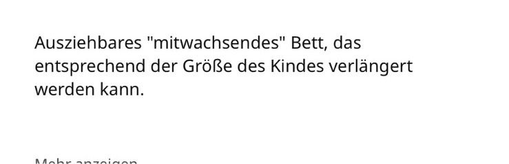 Kinderbett Mit-Wachs-Bett Mädchen/Rosa IKEA BUSUNGE in Rothenburg o. d. Tauber