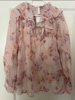 Bluse H&M hellrosa/ geblümt Gr XL neu Brandenburg - Bernau Vorschau