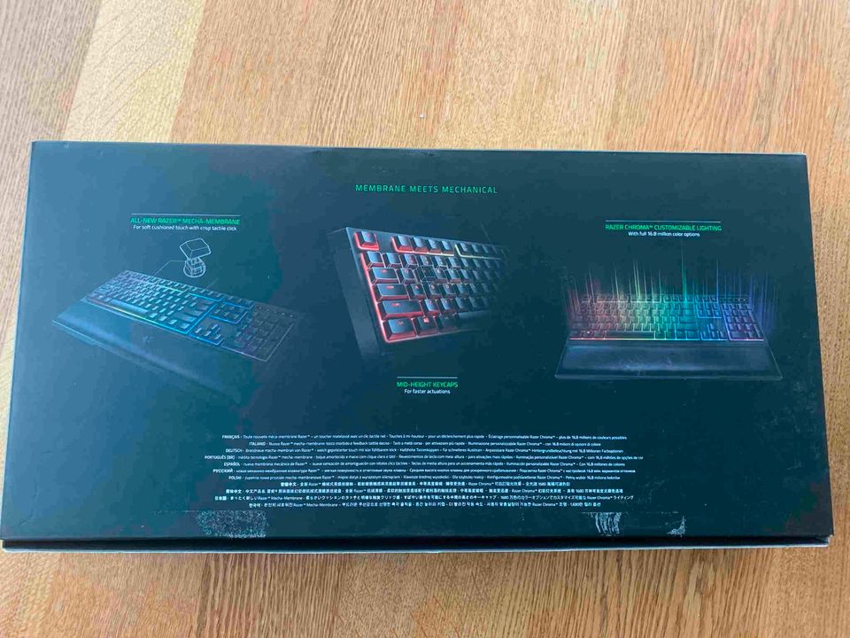 Razer Ornata V2 Gaming Keyboard Tastatur Switches Chroma OVP in Ismaning