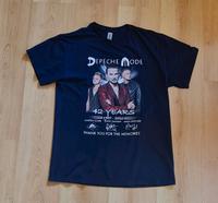 Depeche Mode 42th Anniversary T-Shirt dunkelblau Gr: M Neu! Niedersachsen - Esens Vorschau