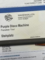 1x Ticket Purple Disco Machine 05.10.2024 Wagenhallen Stuttgart Bayern - Großostheim Vorschau