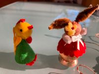 DDR Ostern Konvolut Figuren Osterhase Hahn Osterstrauß Behang Bayern - Triefenstein Vorschau