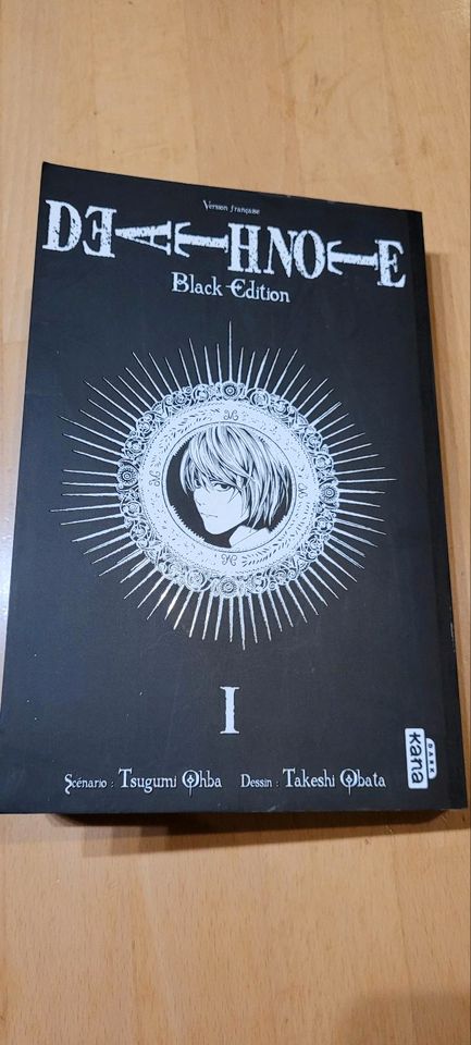 Deathnote 1  Black Edition Version ist auf Französisch in Buggingen