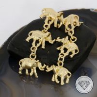 M*202709 Wert 1760,- Elefant Ohrringe 585 Gold 14 KT Stecker XXYY Essen - Karnap Vorschau