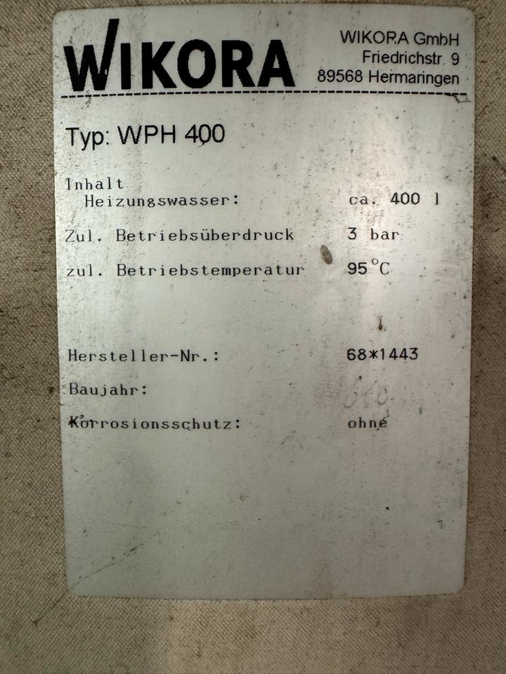 Verkaufe komplette Holzvergaserheizung,Kessel von AtmosDC 25 GSE in Brüsewitz