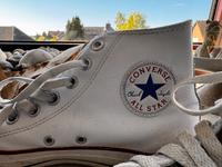 Converse All Star Chucks Leder weiß Gr 41 Niedersachsen - Soltau Vorschau