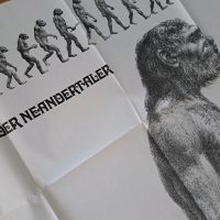 Der Neandertaler Plakat 157x103 Homo Sapiens 1970 Poster Bayern - Lindau Vorschau