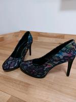 High Heels, elegant, bunt, mit Spitzen, Gr. 40 *NEU* Bayern - Finsing Vorschau