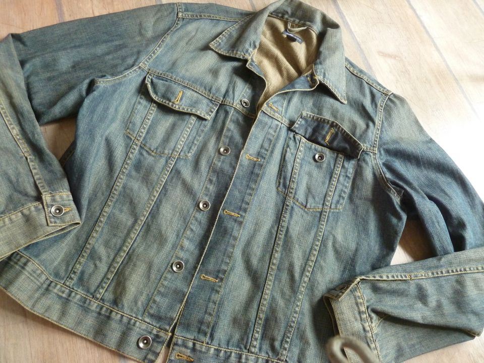 Jeans-Jacke H&M XL blau vintage Look Jacke Herren in Düsseldorf