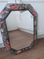 Vintage Spiegel aus Holz; Malereien im Jugendstil 62,5cmx47,5cm Bayern - Otzing Vorschau
