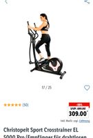 Christopeit Crosstrainer Ergometer EL 5000 Pro, TOP Berlin - Steglitz Vorschau