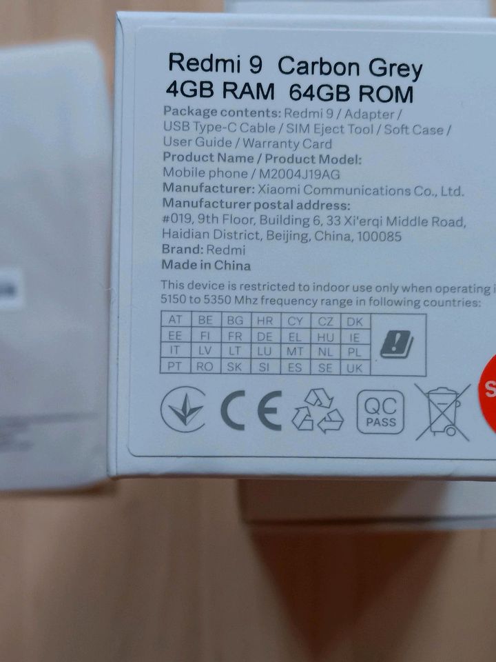 Xiaomi Redmi 9 64GB Carbon Grey in Bad Salzuflen