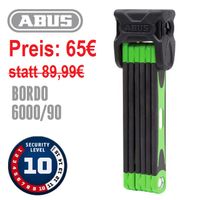 ABUS Bordo 6000/90 Faltschloss Level-10 UVP:89,99€ Friedrichshain-Kreuzberg - Kreuzberg Vorschau