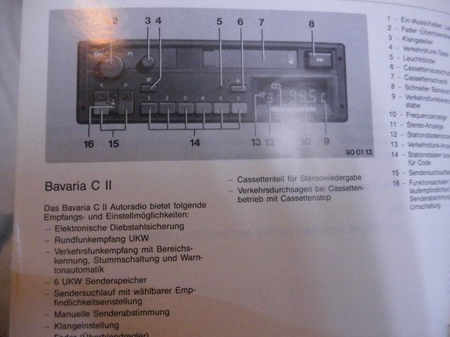 BMW e21 02er e12 e23 628 CSi e32 e34 e24 e28 e30 Radio Bavaria in Tauberbischofsheim